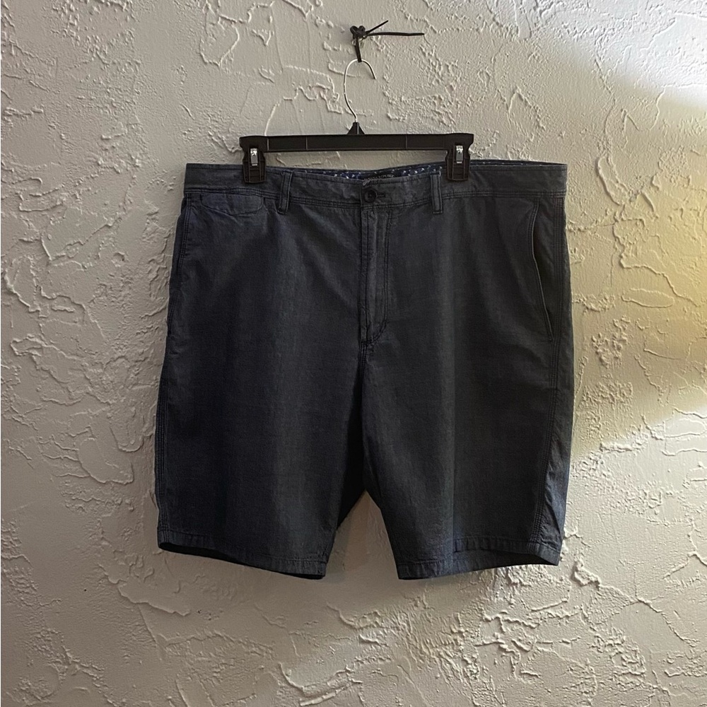 Banana Republic Mens Aiden Short Navy Blue S- 38 Casual Cruise GolfCore Classic